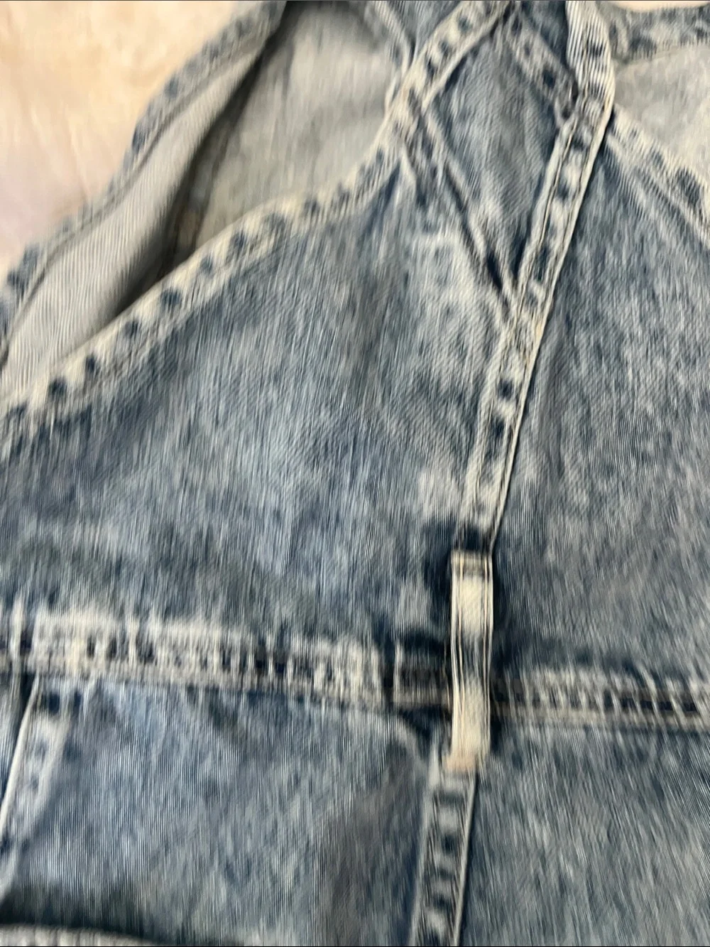 We The Free Free People Denim Short Overalls/Dungarees | Size Small | Acid Wash